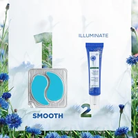 Patchs yeux lissants hydro-gel au Bleuet BIO