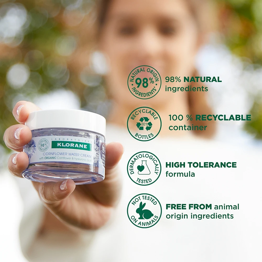 Gel crème repulpant hydratant 24H au Bleuet BIO