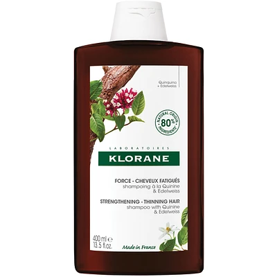 Shampoo with Quinine & ORGANIC Edelweiss - Strengthening for thinning hair