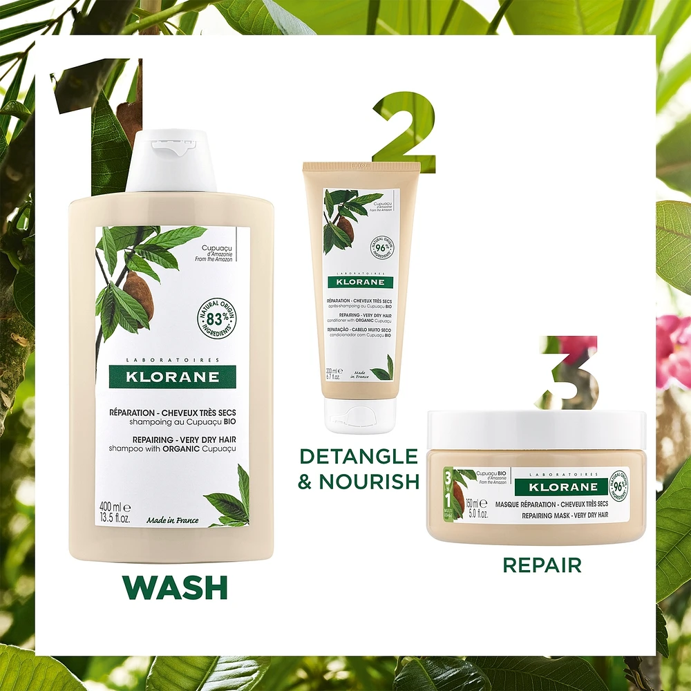 Shampoo with ORGANIC Cupuacu -  Repairing - Very Dry Hair