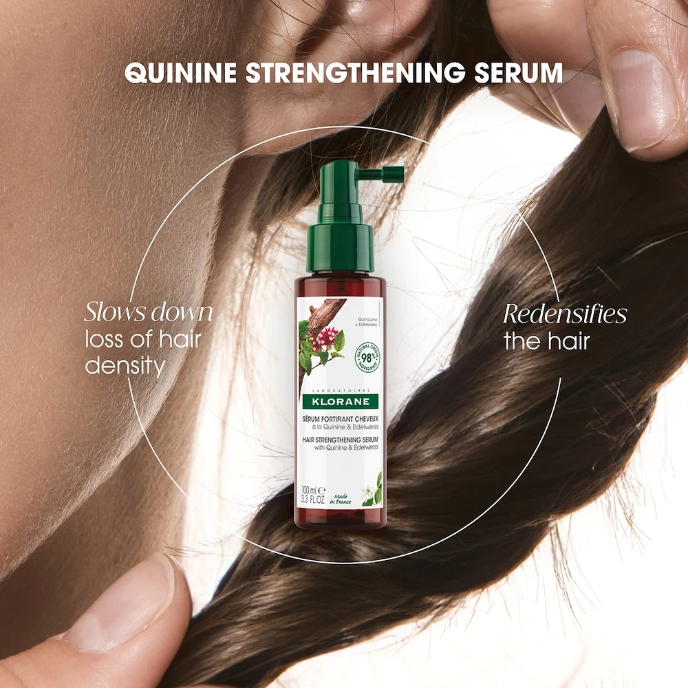 Strengthening Serum with Quinine and ORGANIC Edelweiss - Strengthening for thinning hair