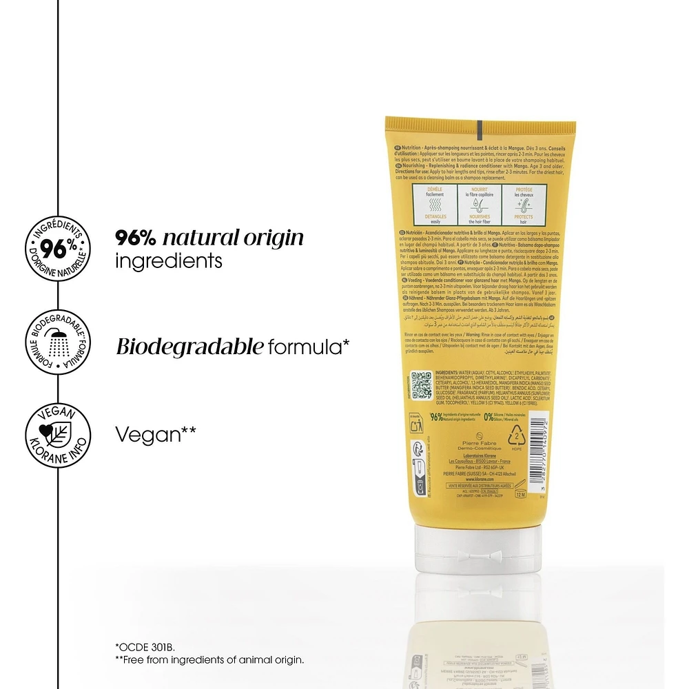 Conditioner with Mango - Nourishing - Dry hair