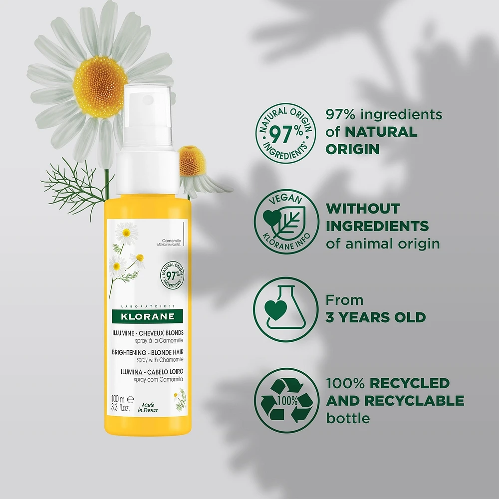 Leave-in spray with Chamomile - Blond highlights enhancing