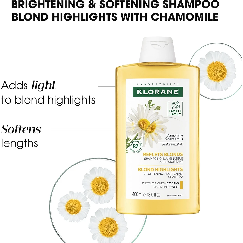 Shampoo with Chamomile - Blond highlights enhancing