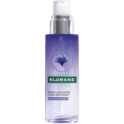 Super-charged hydra-plumping serum with ORGANIC Cornflower