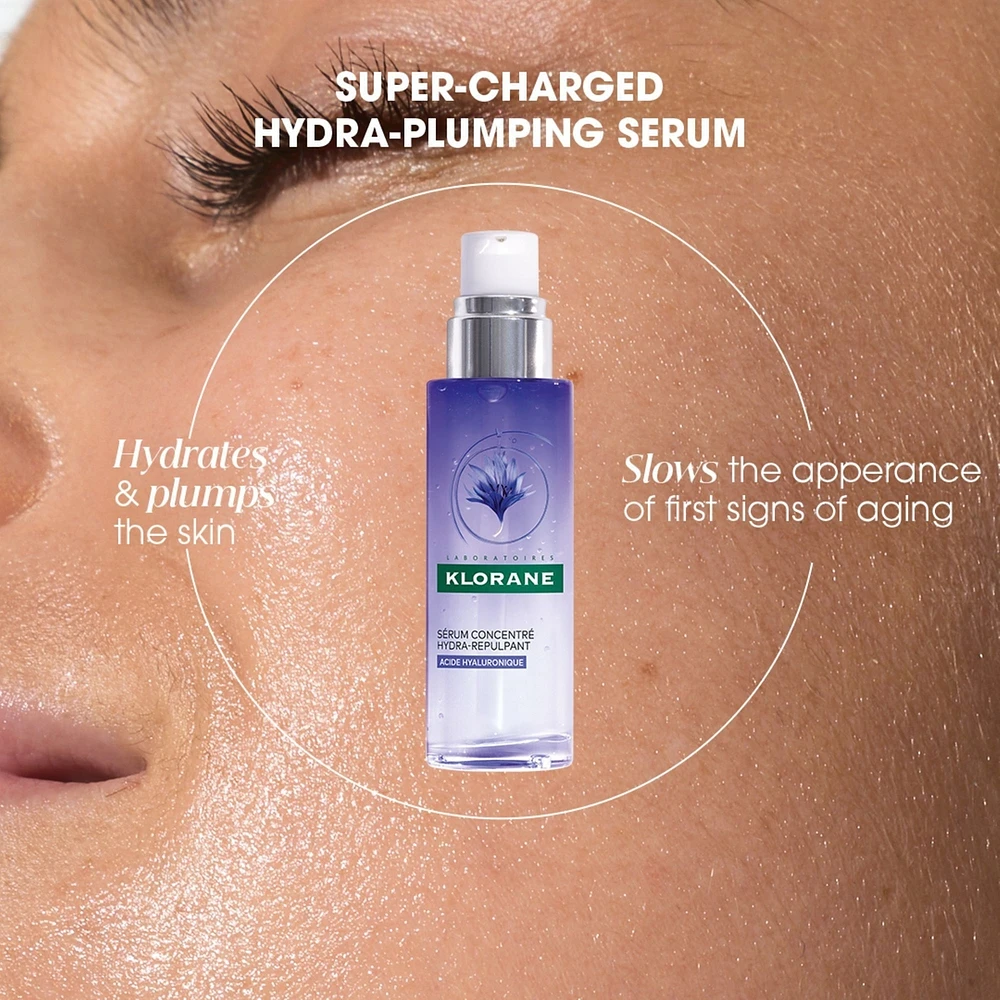 Sérum concentré hydra-repulpant au Bleuet BIO