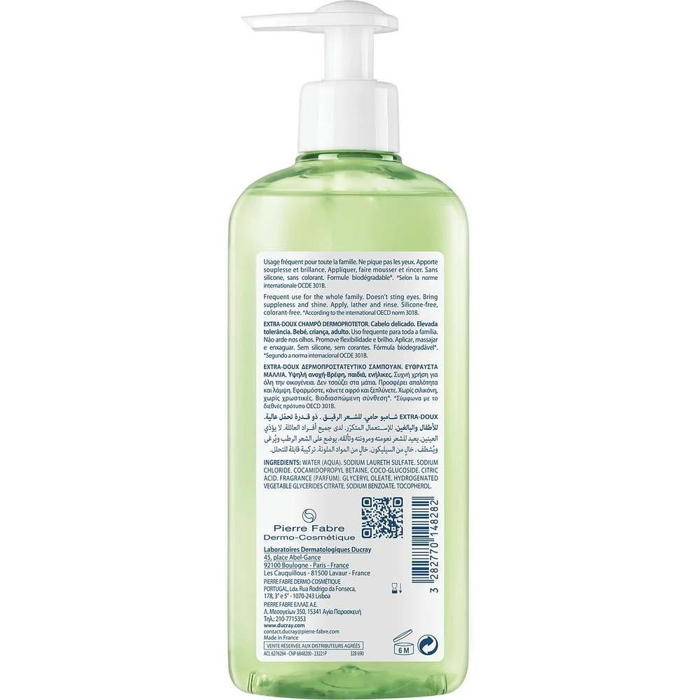 Extra-gentle shampoo dermo-protective NEW FORMULA
