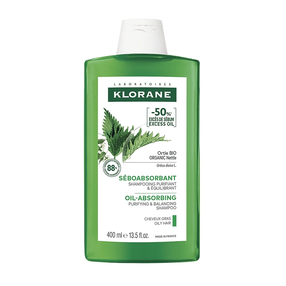 Oil Absorbing Shampoo with ORGANIC Nettle - Oily Hair