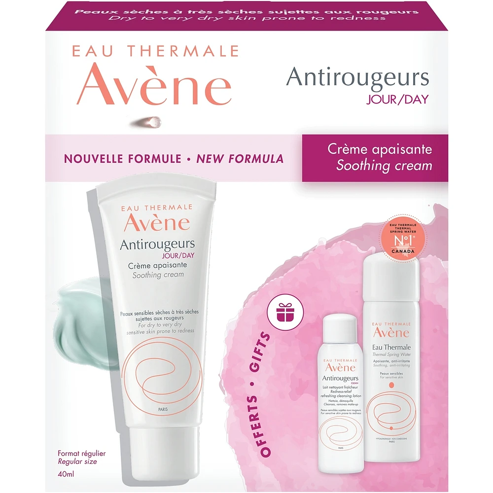Antirougeurs DAY cream set