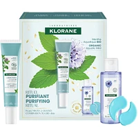 Holiday set with ORGANIC Aquatic Mint - Combination to oily skin