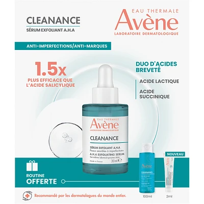 Cleanance A.H.A Serum Back-To-School Acne Set