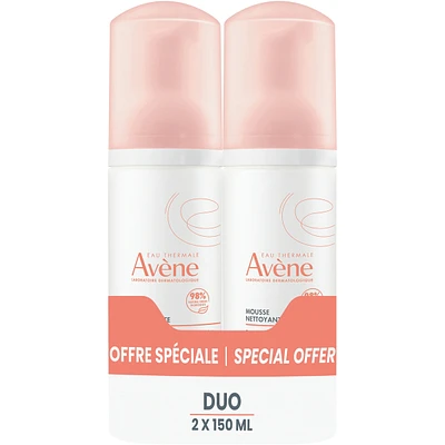 Cleansing foam duo