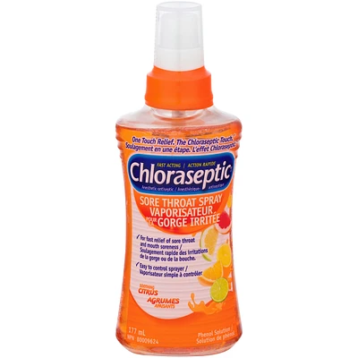 Chloraseptic Sore Throat Spray Soothing Citrus