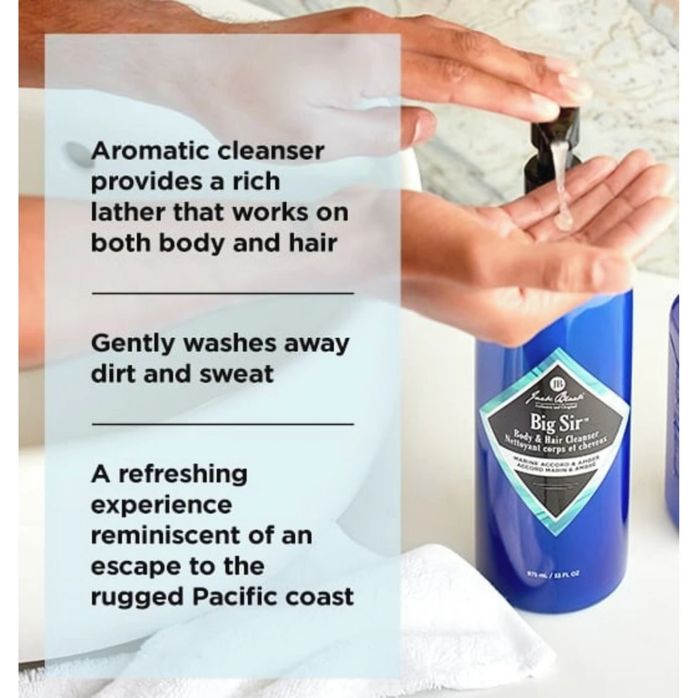 Big Sir™ Body & Hair Cleanser