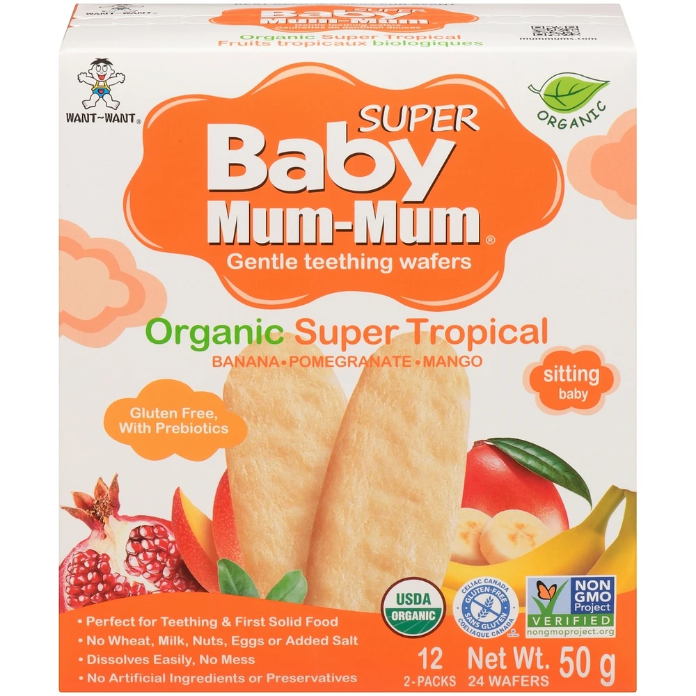 Baby Mum-Mum Bio Fruits tropicaux