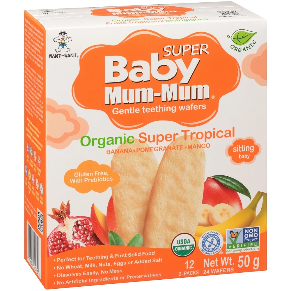 Baby Mum-Mum Bio Fruits tropicaux