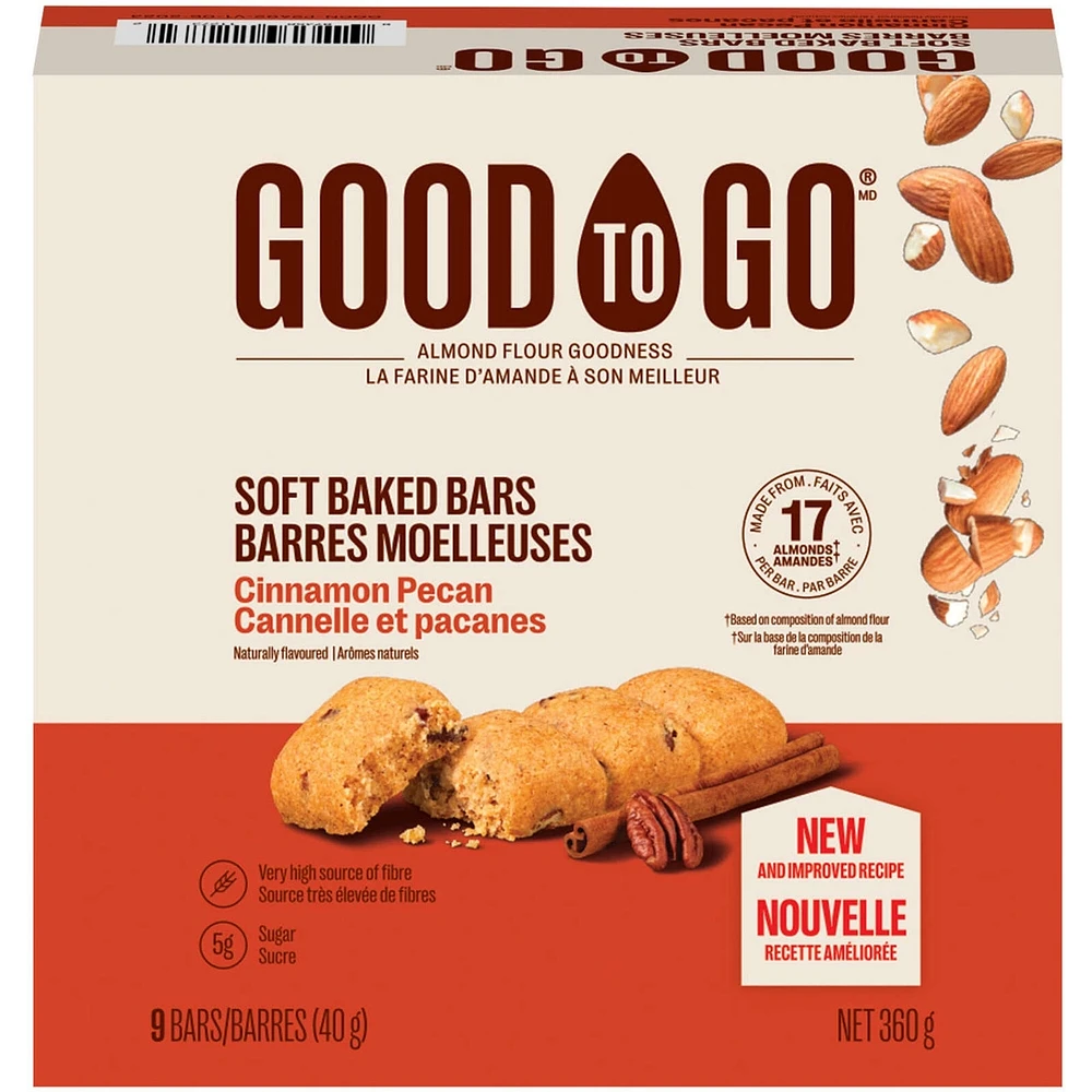 Soft Baked Bar Cinnamon Pecan
