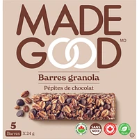 Chocolate Chip Granola Bars