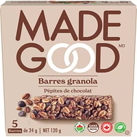 Chocolate Chip Granola Bars