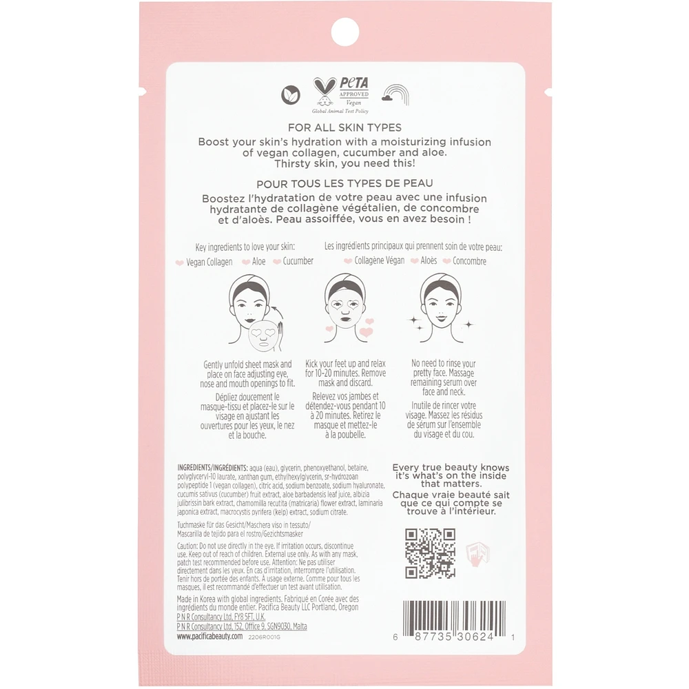 Vegan Collagen Hydrate & Plump Face Mask