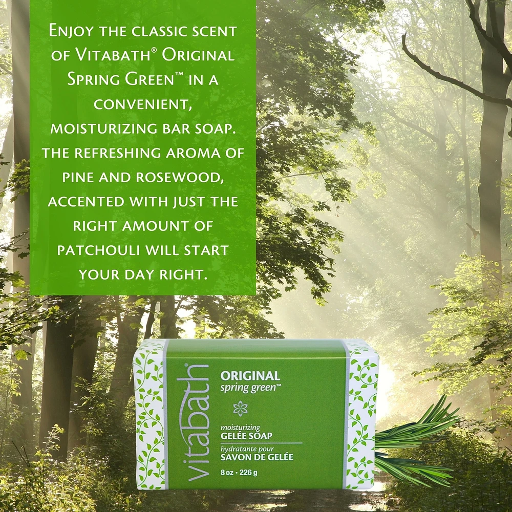 Orignal Spring Green Bar Soap