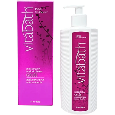 Plus for Dry Skin Moisturizing Bath & Shower Gelee