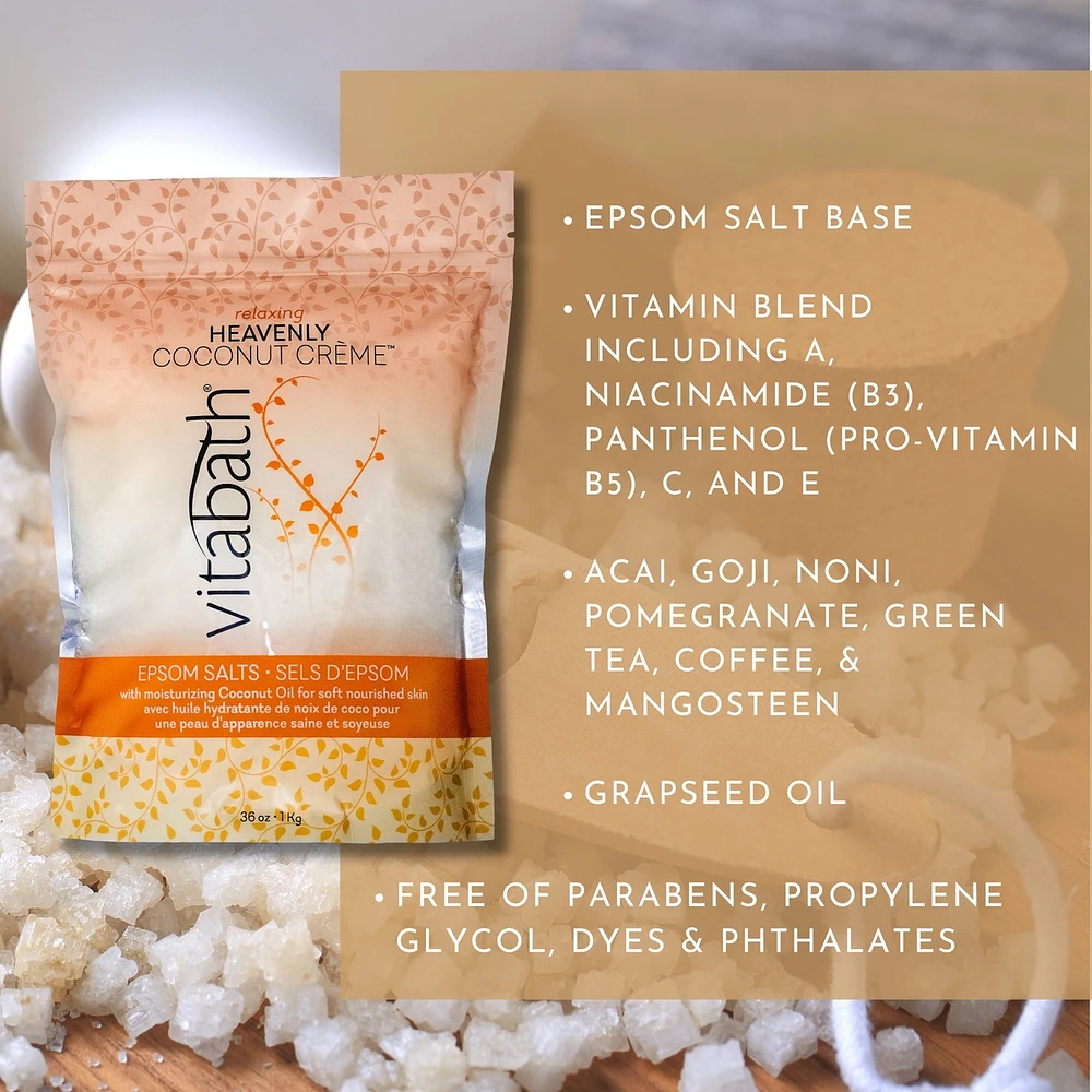 Heavenly Coconut Epsom Salts