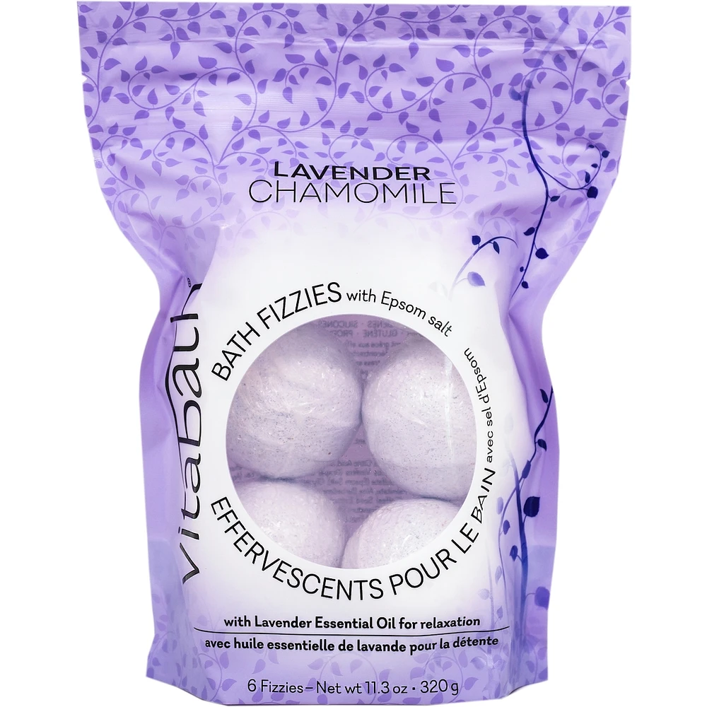 Lavender Chamomile Bath Fizzies