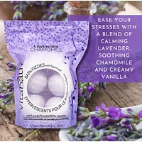 Lavender Chamomile Bath Fizzies