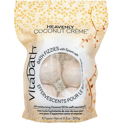 Heavenly Coconut Crème Bath Fizzies