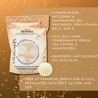 Heavenly Coconut Crème Bath Fizzies