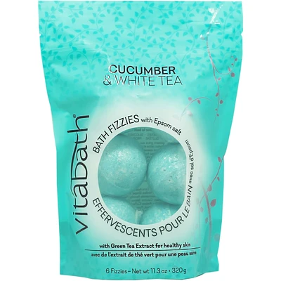 Cucumber & White Tea Bath Fizzies