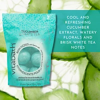 Cucumber & White Tea Bath Fizzies