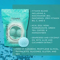 Cucumber & White Tea Bath Fizzies