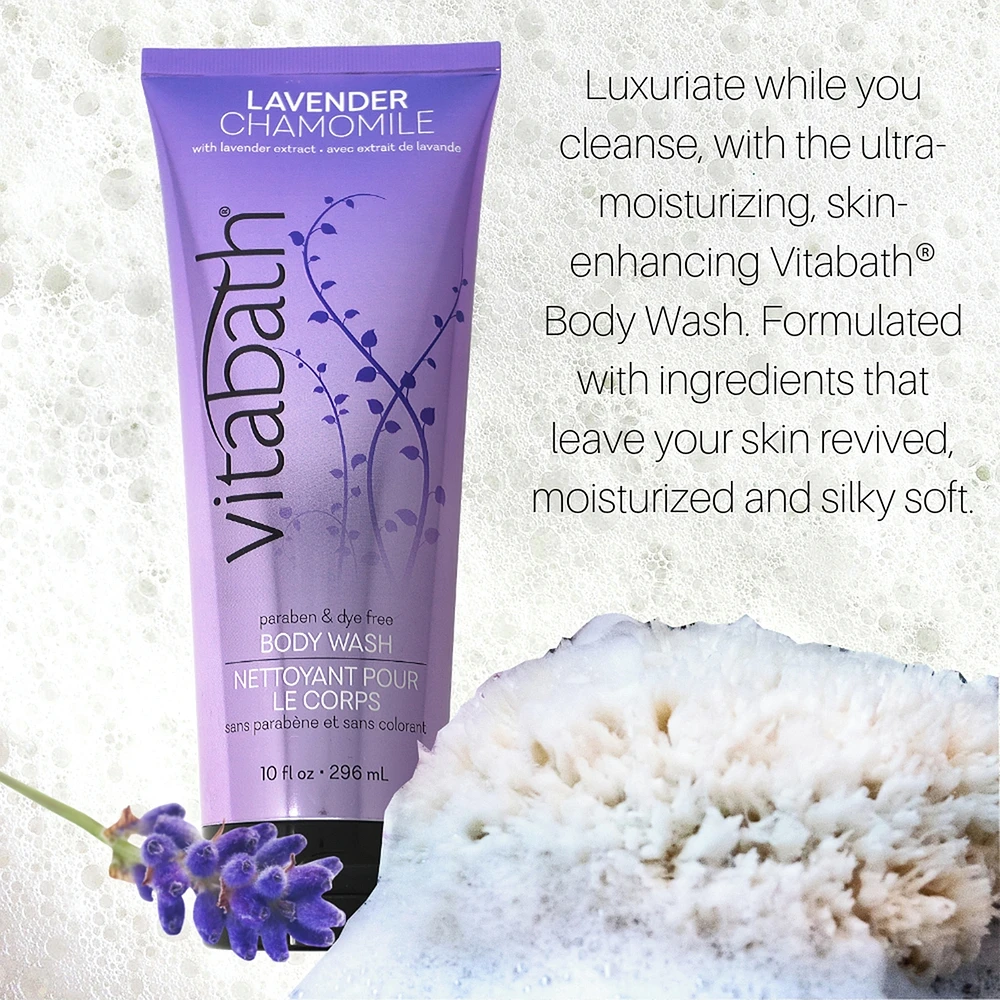 Lavender Chamomile Paraben & Dye Free Mositurizing Body Wash