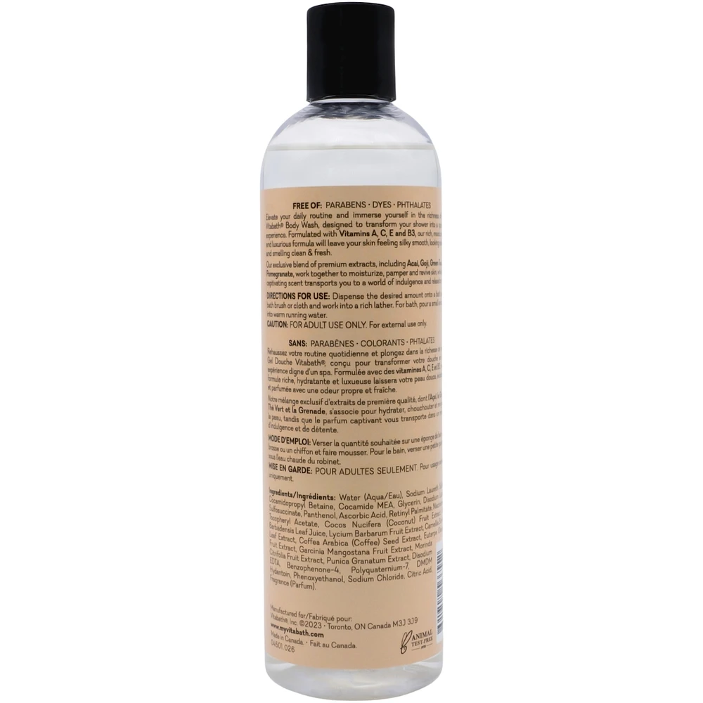 Heavenly Coconut Crème Paraben & Dye Free Mositurizing Body Wash