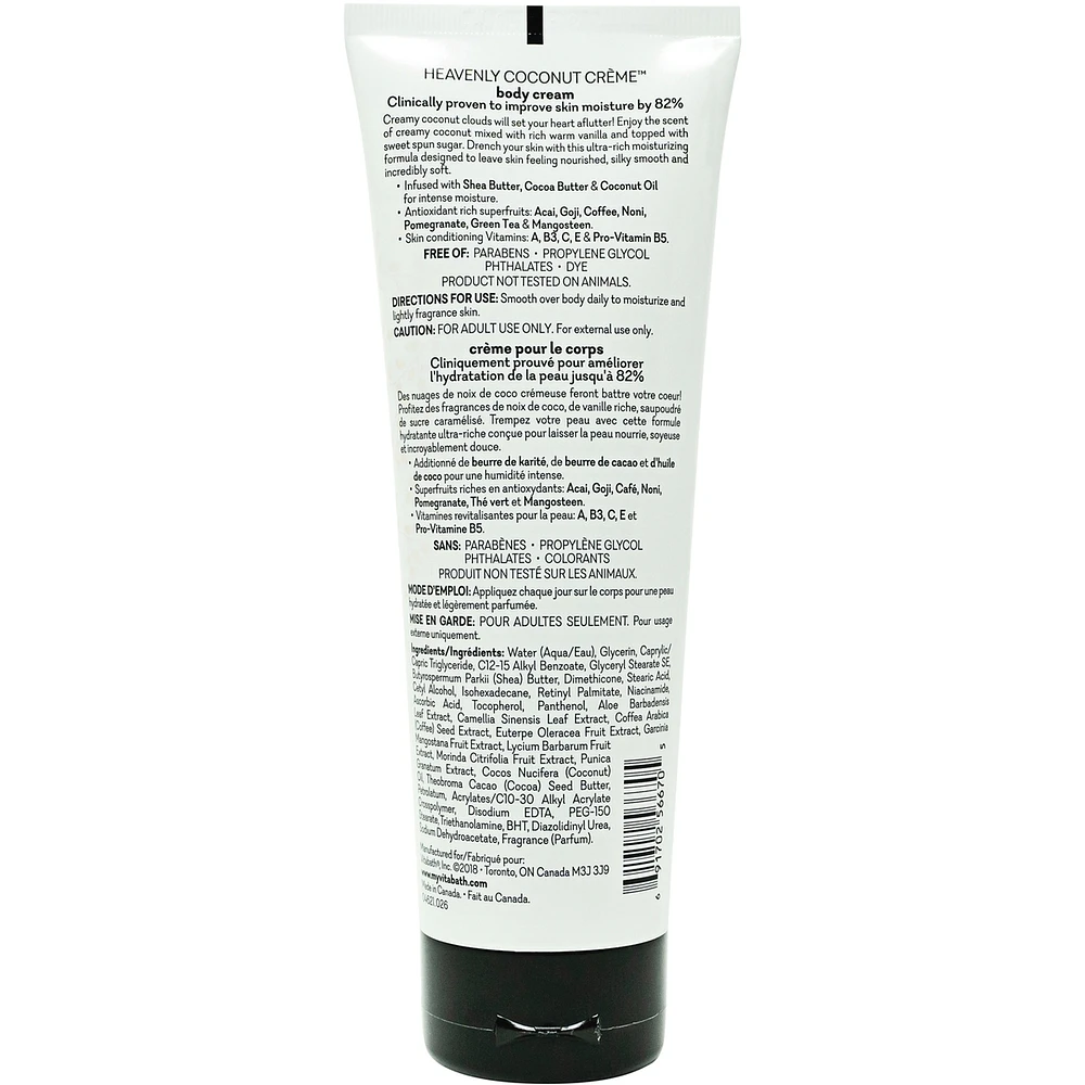 Heavenly Coconut Crème Body Cream