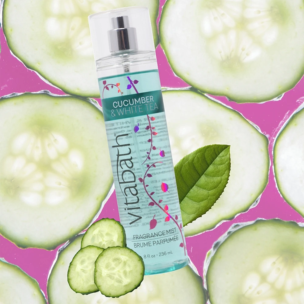 Cucumber & White Tea Alcohol & Dye Free Fragrance Mist