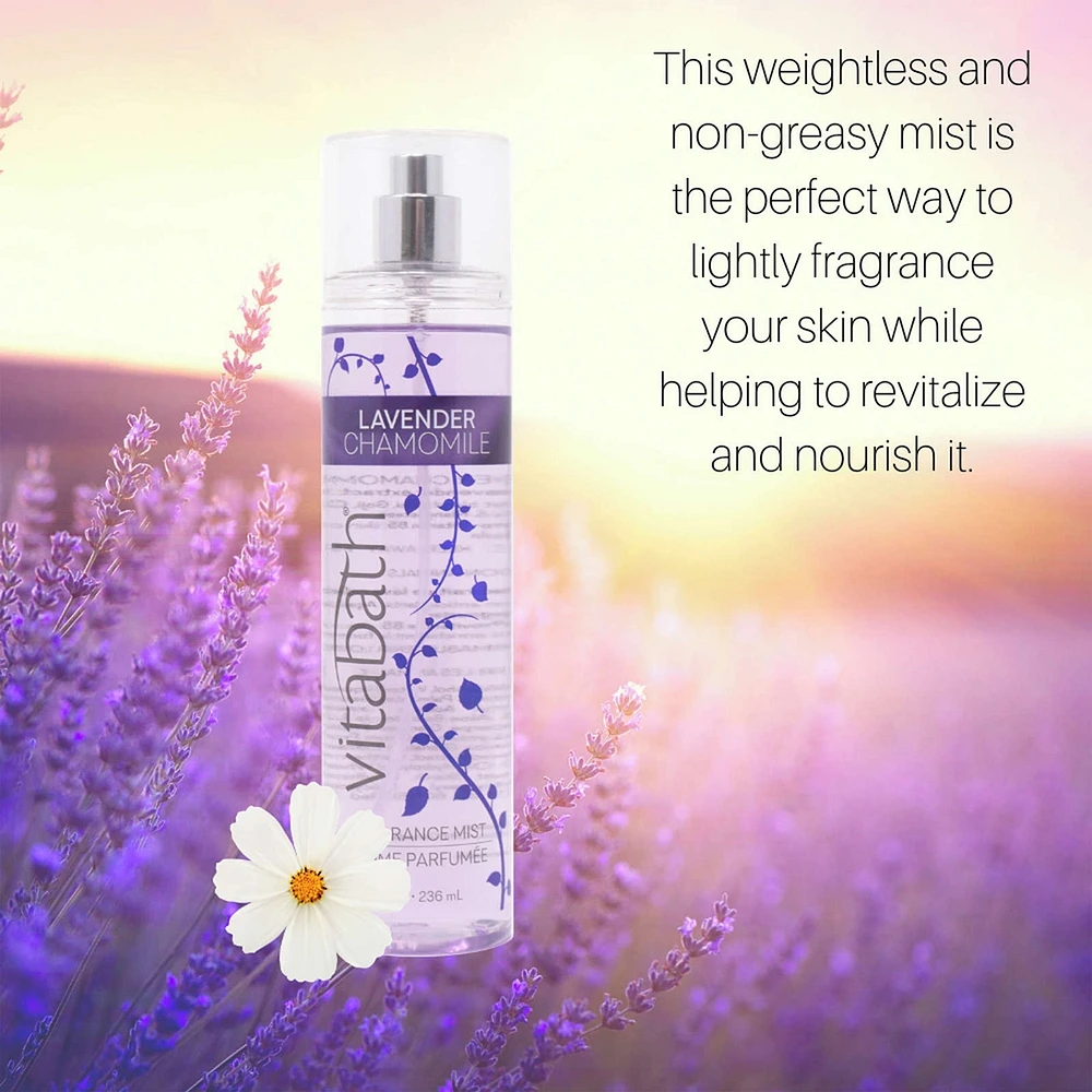 Lavender Chamomile Alcohol & Dye Free Fragrance Mist