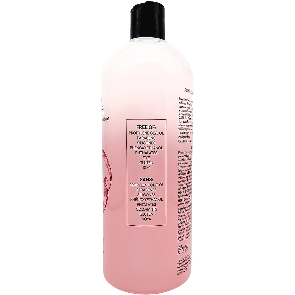 Pomegranate Bellini Blush Paraben & Dye Free Bubble Bath