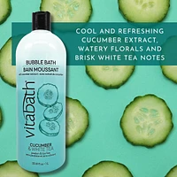 Cucumber & White Tea Paraben & Dye Free Bubble Bath