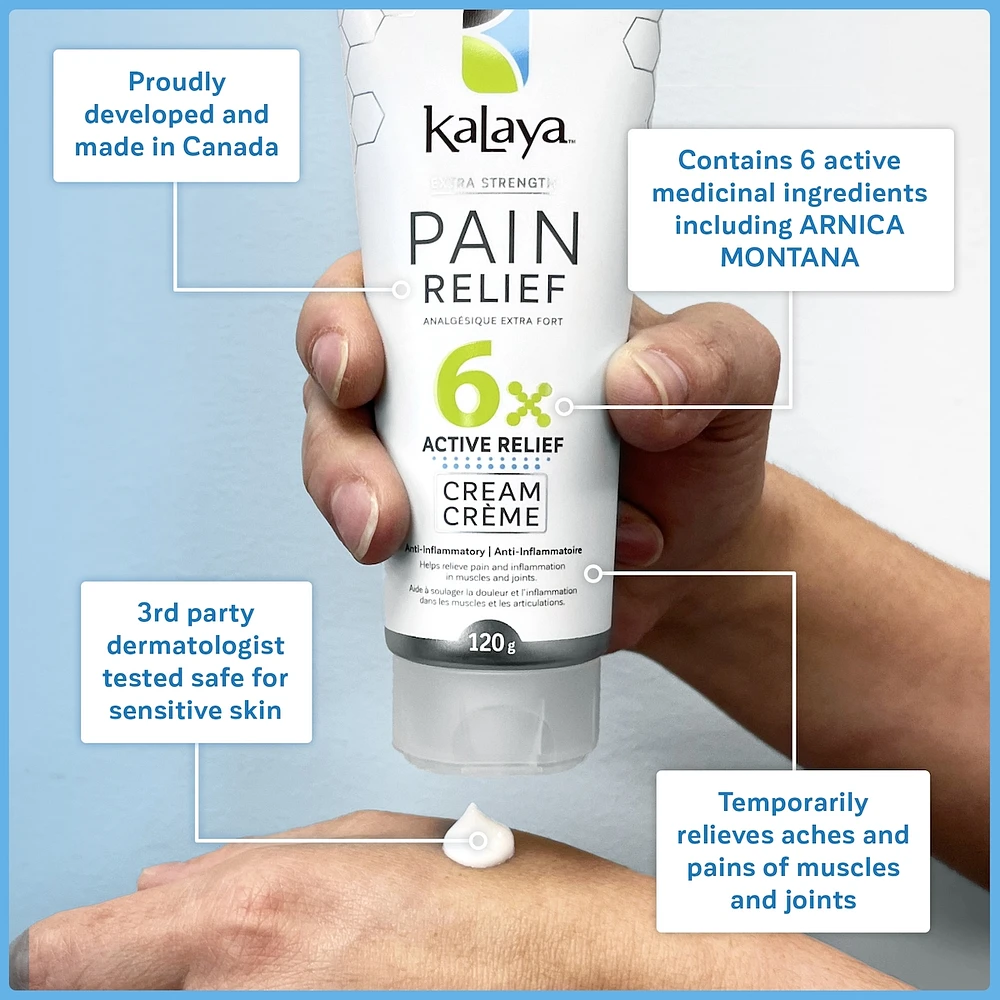 6X Extra Strength Pain Relief Cream