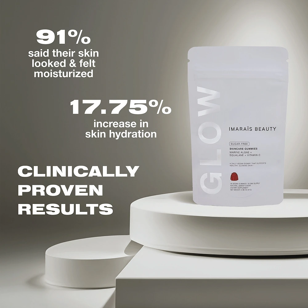 GLOW Skincare Gummies for Hydration, Collagen Boosting