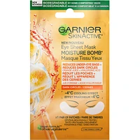 SkinActive Moisture Bomb Brightening Eye Sheet Mask