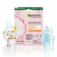 SkinActive Moisture Bomb Super Hydrating Sheet Mask with Pomegranate