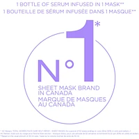 SkinActive Moisture Bomb Super Hydrating + Detiring Sheet Mask with Hyaluronic Acid + Lavender