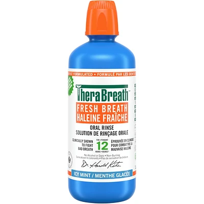 TheraBreath Mente Glacée Haleine Fraîche Solution de Rinçage Orale 1L