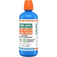 TheraBreath Mente Glacée Haleine Fraîche Solution de Rinçage Orale 1L
