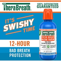 TheraBreath Haleine Fraîche Solution de Rinçage Orale Menthe Glacée 473 ml