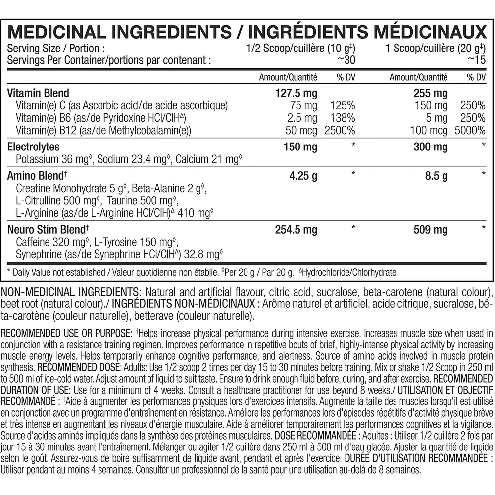 iPREP Advanced Pre-Workout